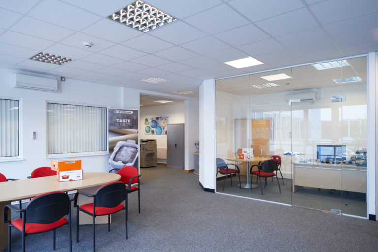 Le Creuset Office Fit Out and Glass Partitioning